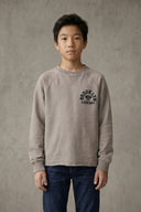 BASIC COLL CREW L\S BOY G145