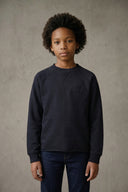 BASIC COLL CREW L\S BOY G145
