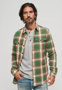 Cotton Worker Check Shirt