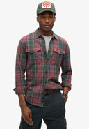 Cotton Worker Check Shirt