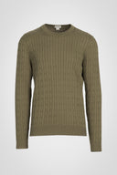 Rowan Cotton Crewneck Knit Sweater