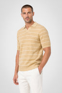 Weston Stripe Sweater Polo