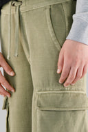 High Waist Cargo Sw Girl