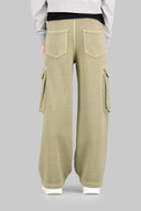 High Waist Cargo Sw Girl