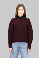 Cropped Crew Knit L/S Girl