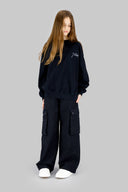 Oversized Crew Sw L/S Girl G126