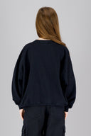 Oversized Crew Sw L/S Girl G126