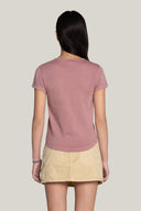T-shirt Slim Fit à micro-patte pour filles