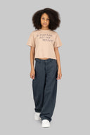 Cropped Relaxed R T Girl G136