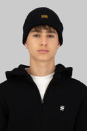 Kids Original Fisherman Beanie - Dark Black