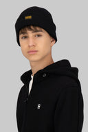 Kids Original Fisherman Beanie - Dark Black