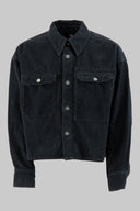 Cropped Pocket Shirt L/S Girl