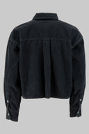 Cropped Pocket Shirt L/S Girl