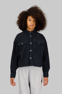 Cropped Pocket Shirt L/S Girl