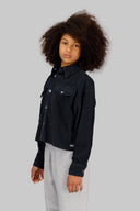 Cropped Pocket Shirt L/S Girl