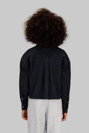 Cropped Pocket Shirt L/S Girl