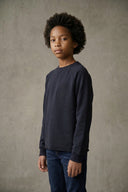 BASIC COLL CREW L\S BOY G145