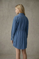 RELAXED DRAWCORD DRESS GIRL