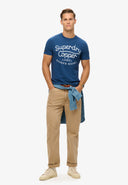 Copper Label Script Tee