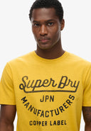 Copper Label Script Tee