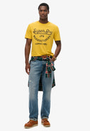 Copper Label Script Tee