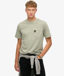 Contrast Stitch Pocket T-Shirt