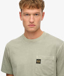 Contrast Stitch Pocket T-Shirt