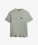 Contrast Stitch Pocket T-Shirt