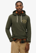 Workwear Flock Chest Hoodie