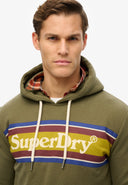 Venue Logo Stripe Relaxed Hood