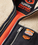 Vintage Retro Full Zip Fleece