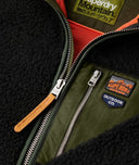 Vintage Retro Full Zip Fleece