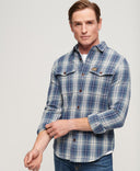 Cotton Worker Check Shirt