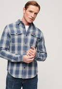 Cotton Worker Check Shirt