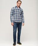Cotton Worker Check Shirt