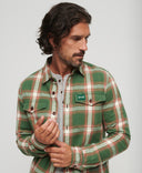 Cotton Worker Check Shirt