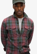 Cotton Worker Check Shirt