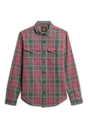 Cotton Worker Check Shirt