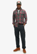 Cotton Worker Check Shirt