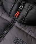 Hood Colour Block Sport Puffer