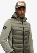 Hooded Storm Fleece Bomber