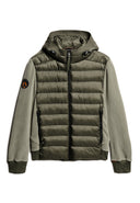 Hooded Storm Fleece Bomber