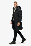 Hooded Longline Puffer Jacket