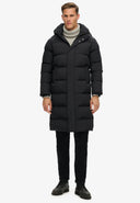 Hooded Longline Puffer Jacket