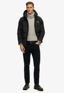 Hooded Boxy Puffer Jacket