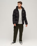 Hooded Boxy Puffer Jacket