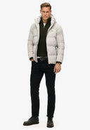 Hooded Boxy Puffer Jacket