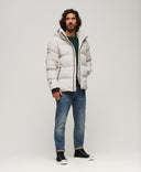 Hooded Boxy Puffer Jacket