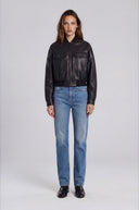 Modern Cosmopolitan Bomber Jacket