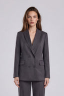Industry Satin Double Breast Jacket